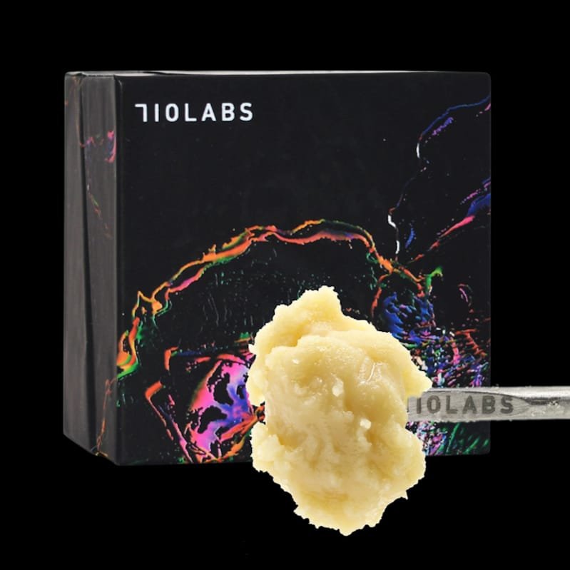 710Labs brand guide featuring live rosin and solventless cannabis concentrates